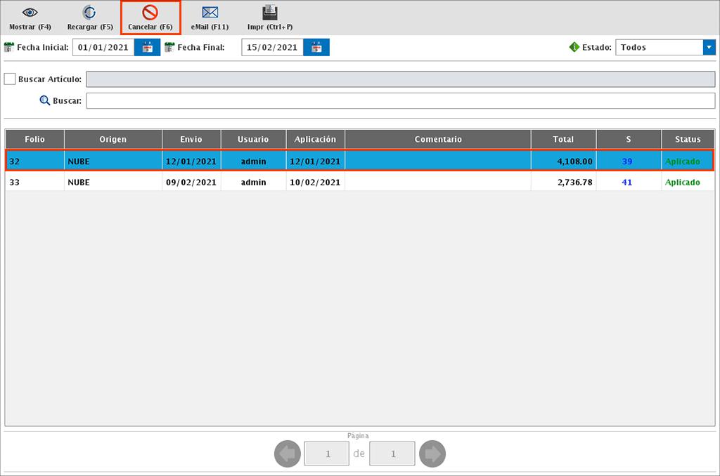 punto de venta-traspasos