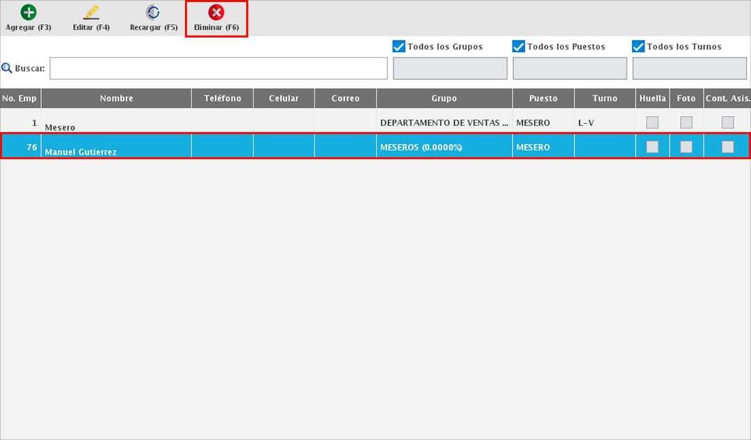 punto de venta-meseros