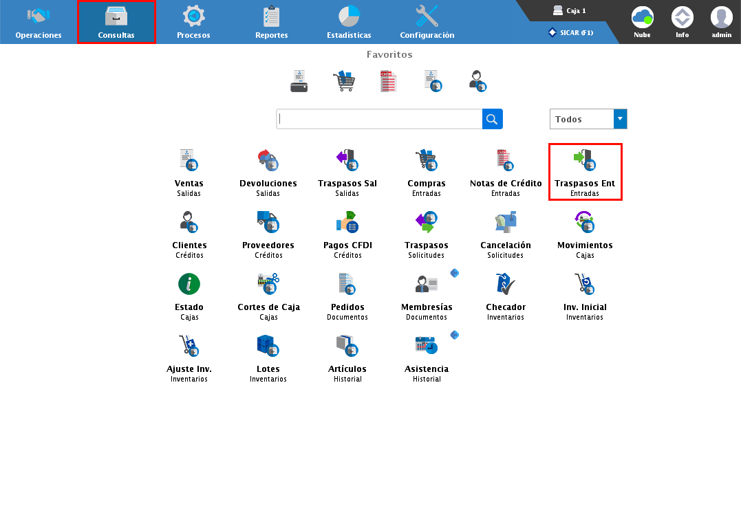 punto de venta-traspasos