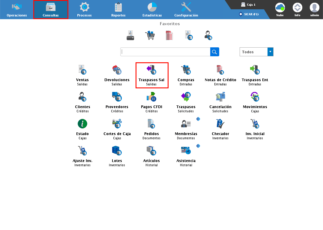 punto de venta-traspasos