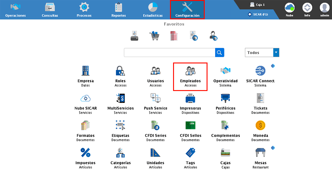 punto de venta-meseros
