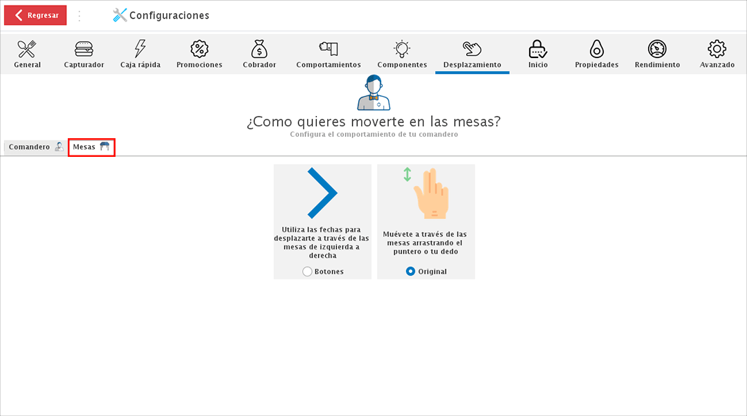 punto de venta-configuracion comandero