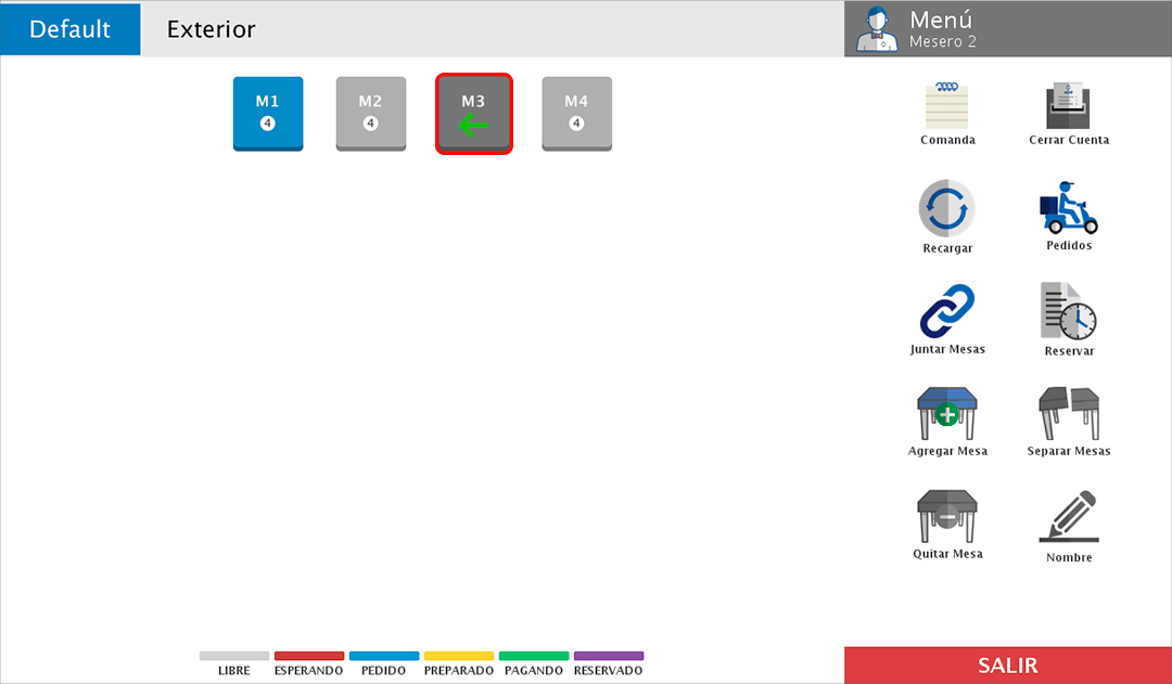 punto de venta-transferir mesa