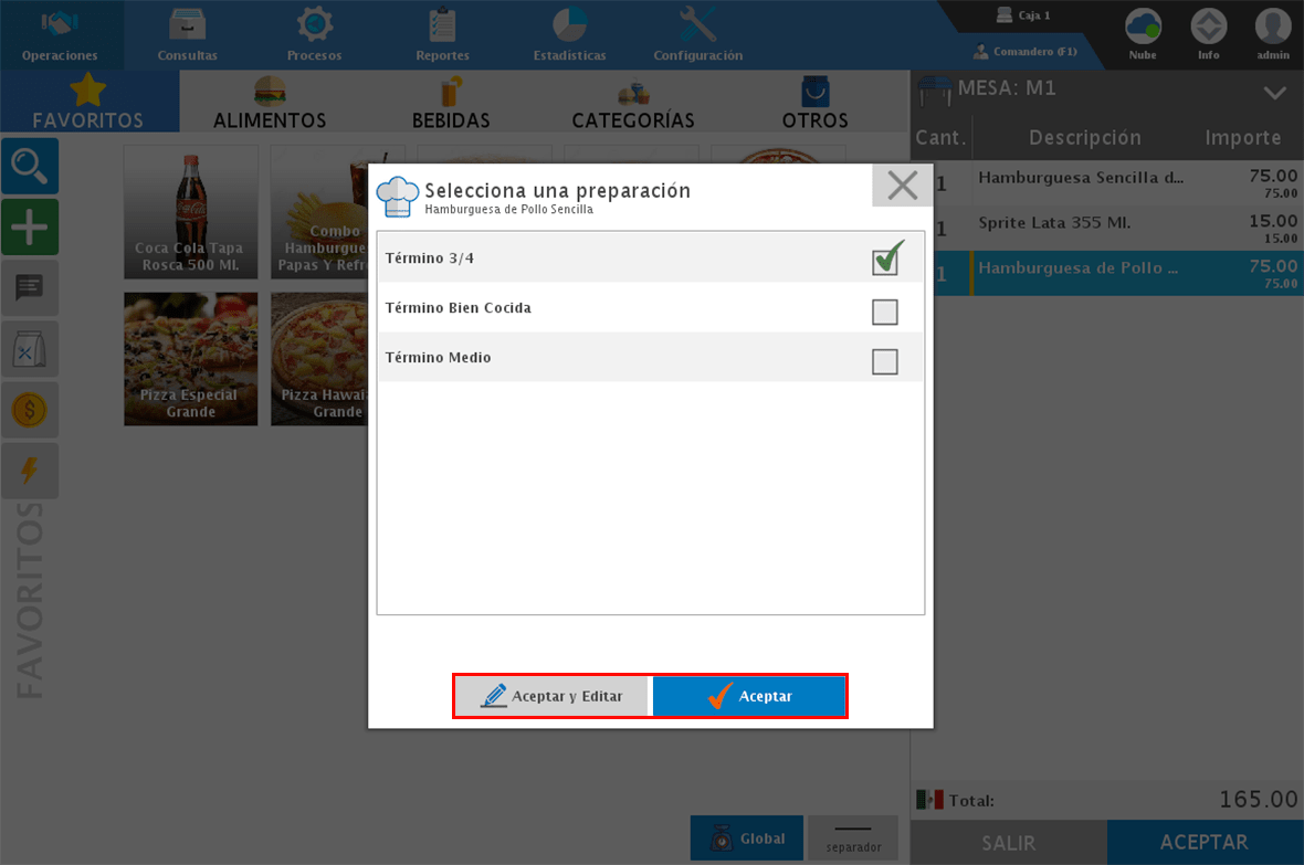 punto de venta-comandas