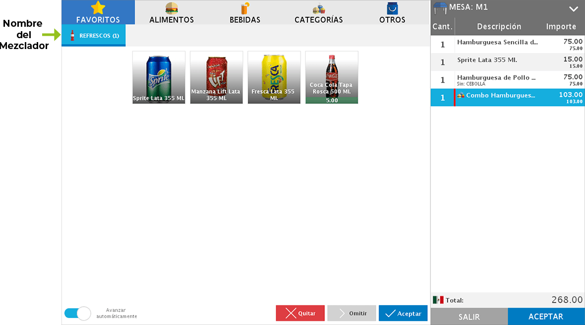 punto de venta-comandas