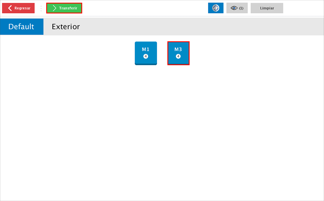 punto de venta-transferir mesa